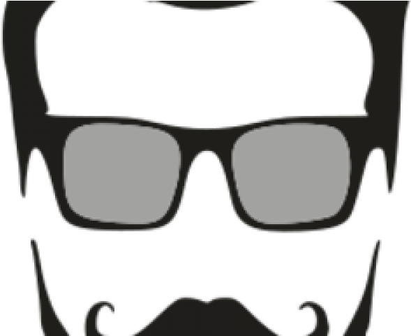 Hipster Clipart Short Black Hair - Png Download (640x480), Png Download