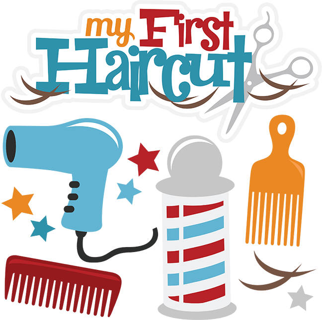 Clipart Transparent Download Haircut Clipart First - Png Download (648x645), Png Download