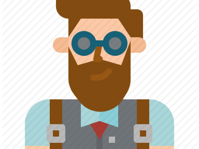 Hipster Clipart Boy Hair - Png Download (640x480), Png Download