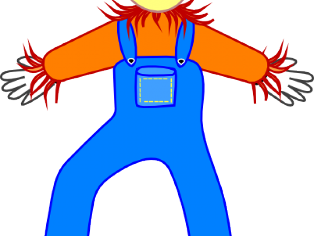 Scarecrow Clipart Hair - Png Download (640x480), Png Download