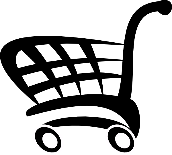 Shopping Trolley Clipart - Png Download (600x542), Png Download