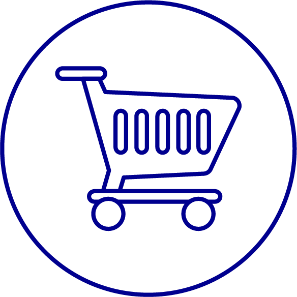 Shopping Trolley Clipart (584x584), Png Download