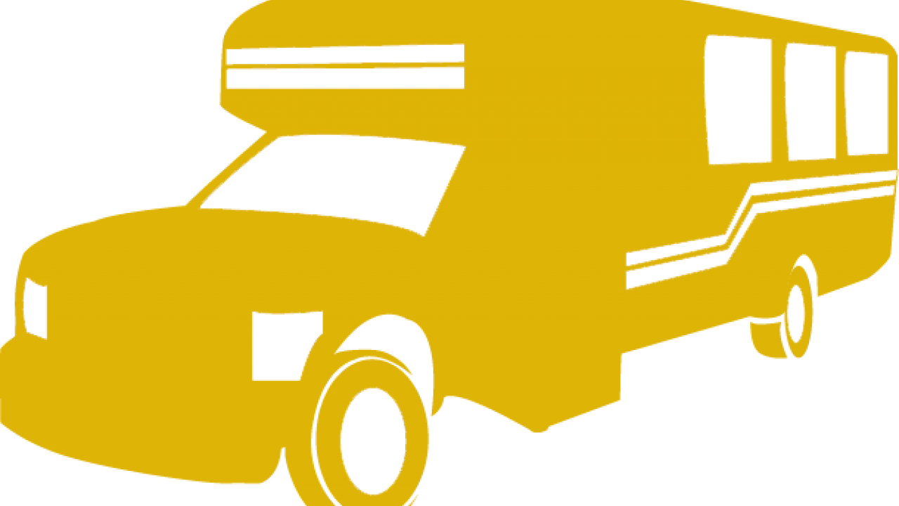 Bus Clipart (1280x720), Png Download