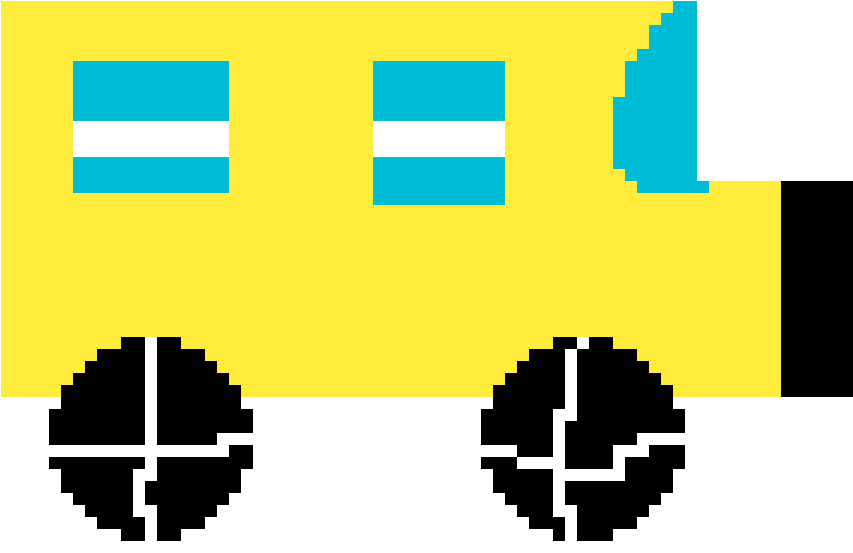 Bus Clipart (1200x1200), Png Download