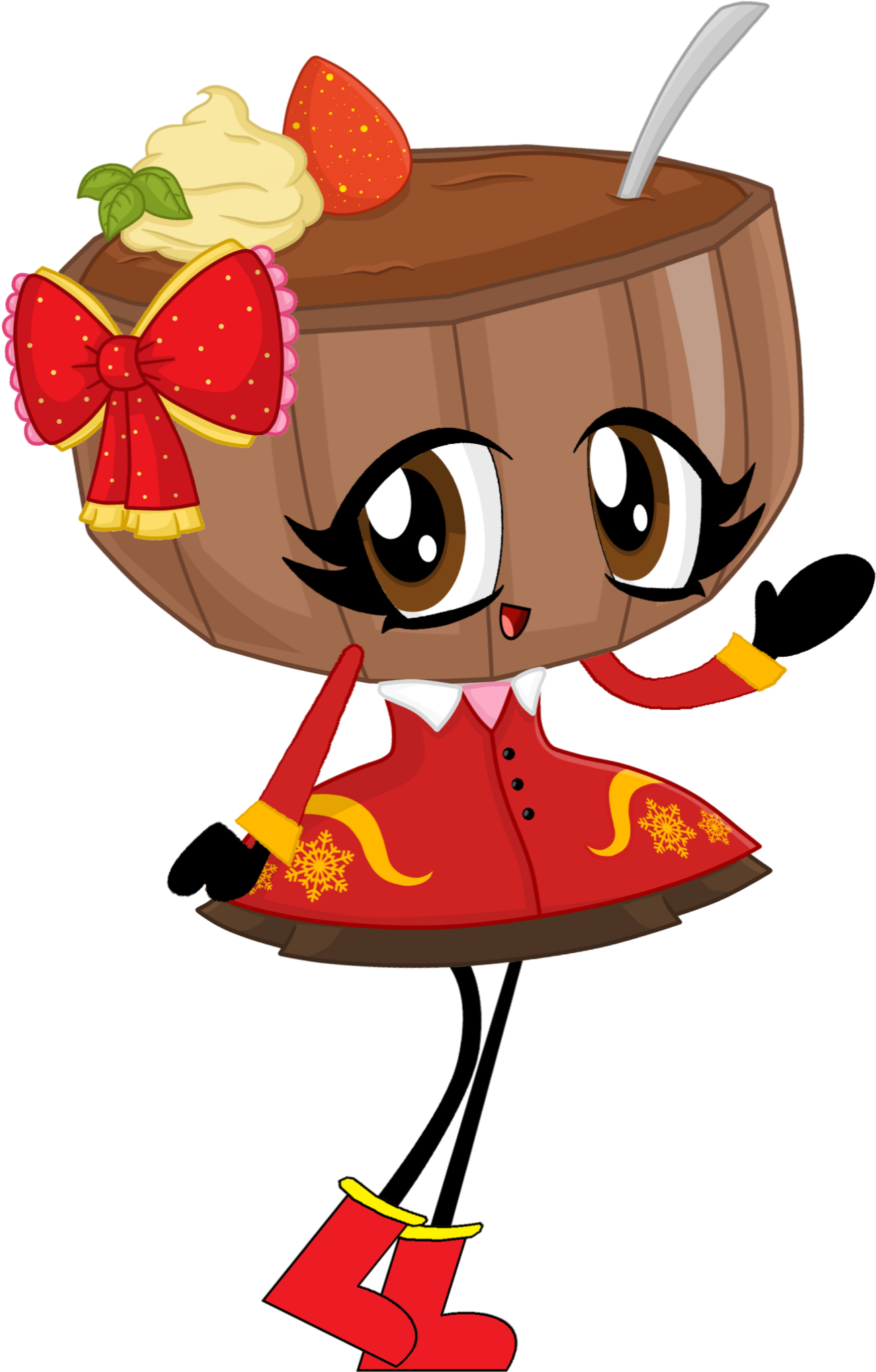 Mq Girl Chocolate Sweet Shopkins Clipart (1024x1024), Png Download