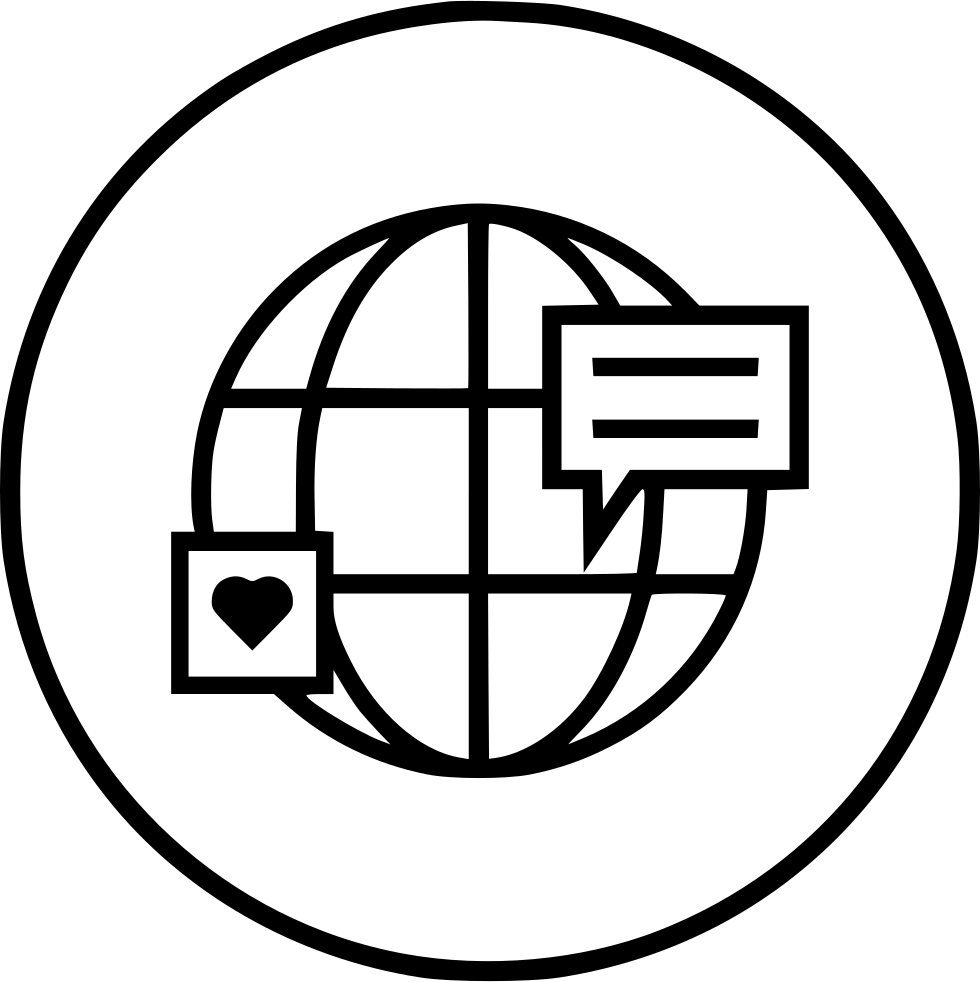 World Map Earth Like Love Comment Travel Svg Comments Clipart (980x982), Png Download