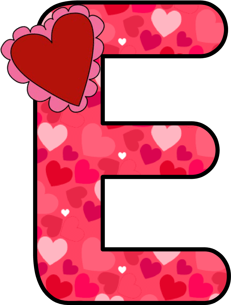 Ch B *✿* Alfabeto Corazon De Kid Sparkz - De Alphabet Clipart - Png Download (1029x1312), Png Download