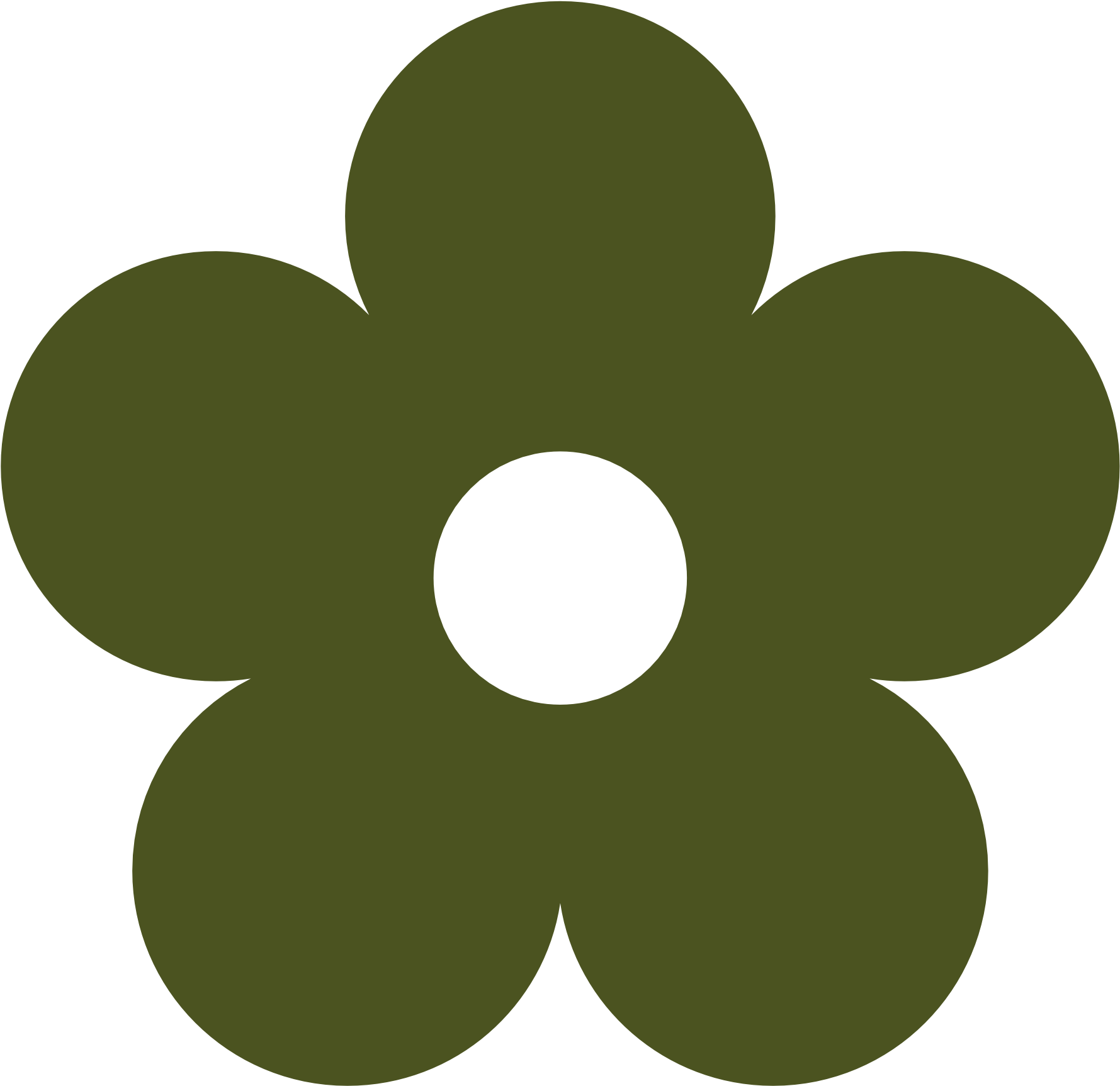 Army Clip Art Hostted - Red Flower Clipart - Png Download (1969x1952), Png Download