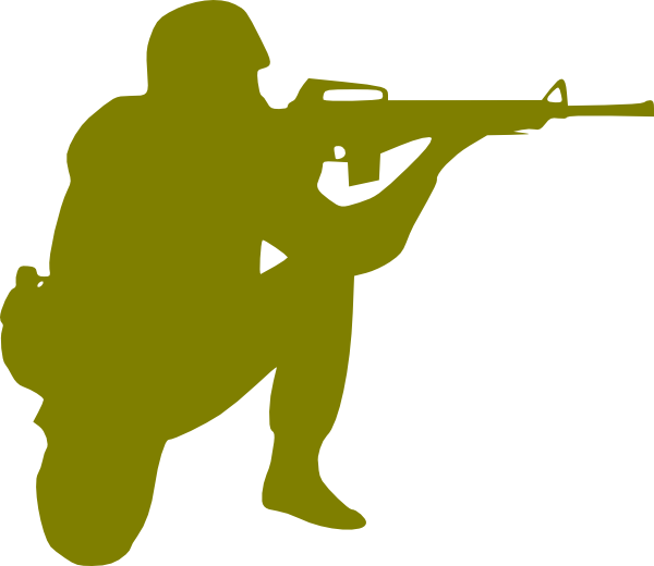 Military Soldier Clipart - Soldier Clip Art - Png Download (600x520), Png Download