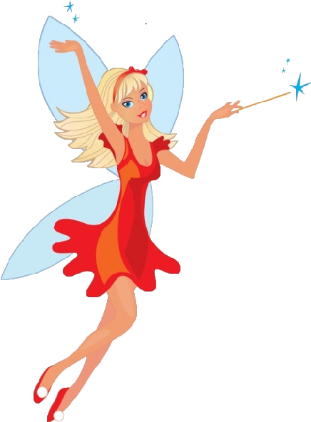 Fairies Clip Art - Fairy Cartoon No Background - Png Download (600x600), Png Download