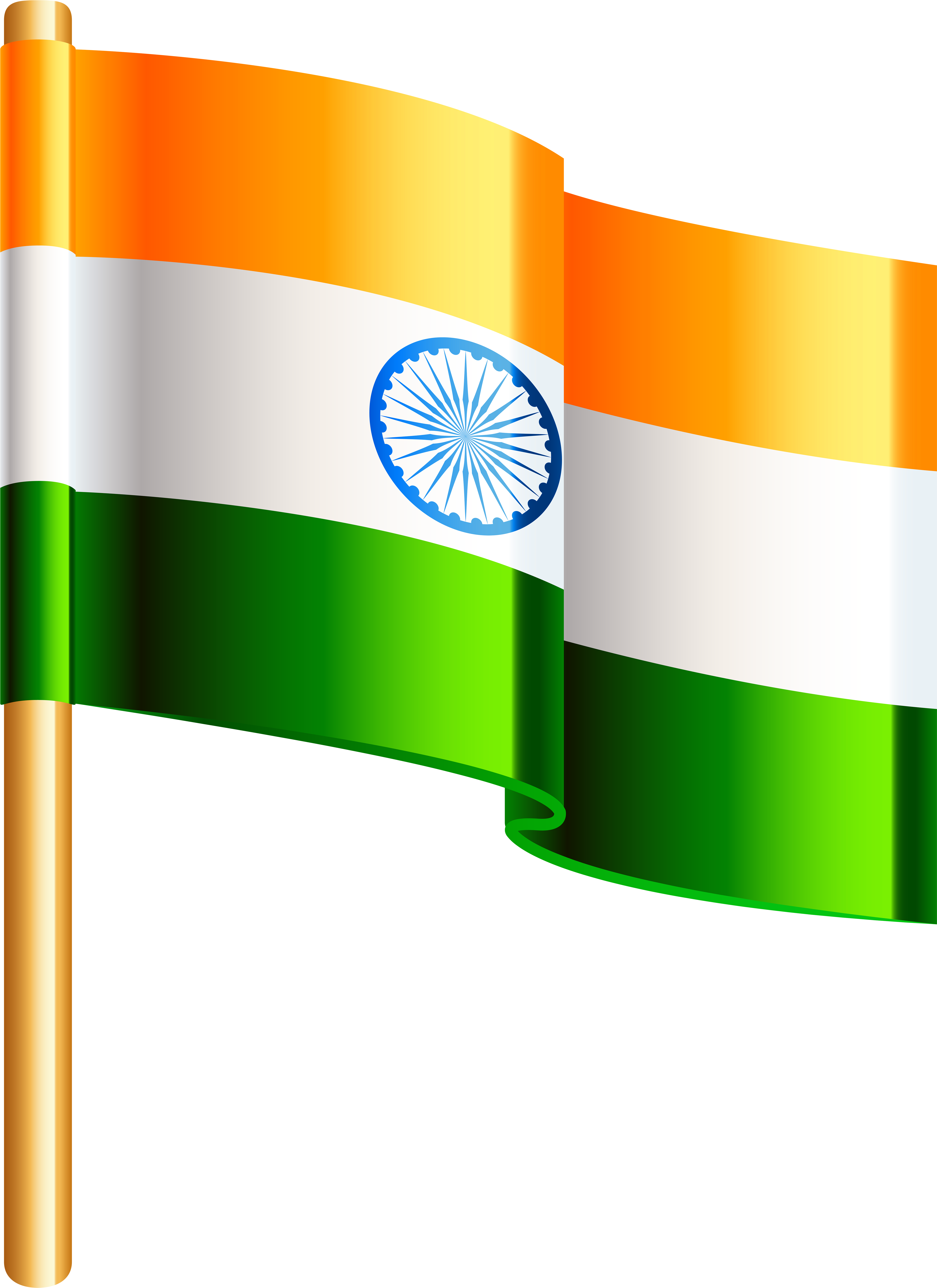 Flag Indian Clipart (5089x7000), Png Download