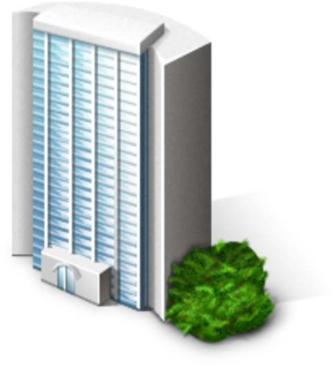 Business Building Clipart Png Transparent Png (600x600), Png Download