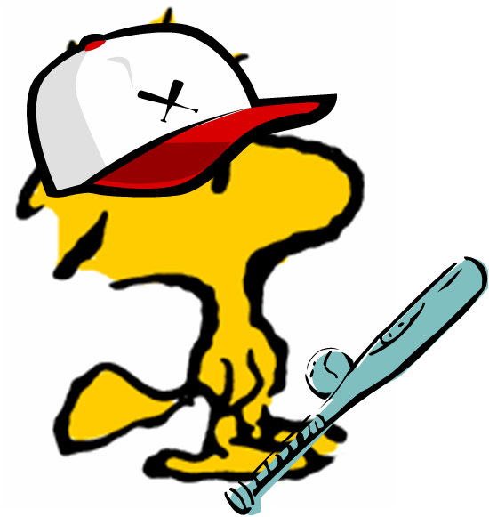 New York Baseball Wallpaper - Yellow Bird Off Charlie Brown Clipart (550x581), Png Download