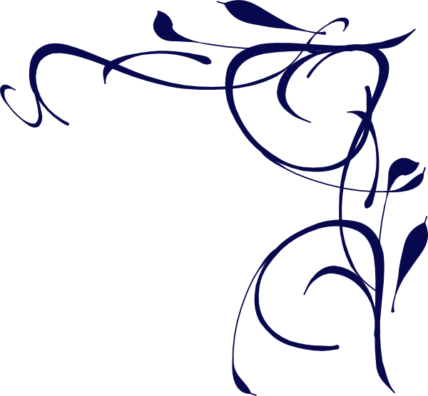 Floral Swirl Svg Clip Arts 600 X 556 Px - Png Download (600x556), Png Download