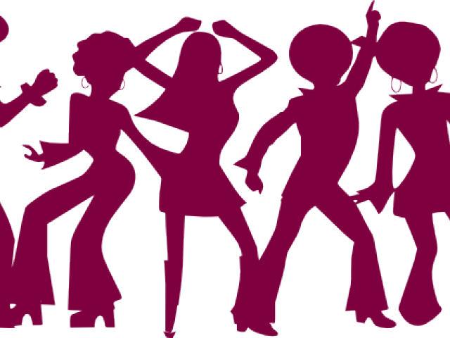 Dancing Clipart Western Dance - Disco Dancers Clipart Png Transparent Png (640x480), Png Download