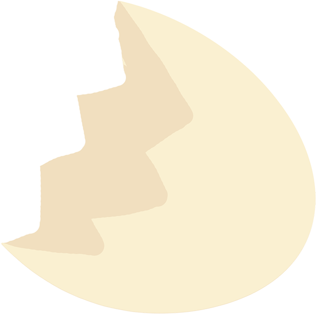 Shell Clipart Broken Egg - Cracked Egg Shell Clipart Png Transparent Png (684x709), Png Download