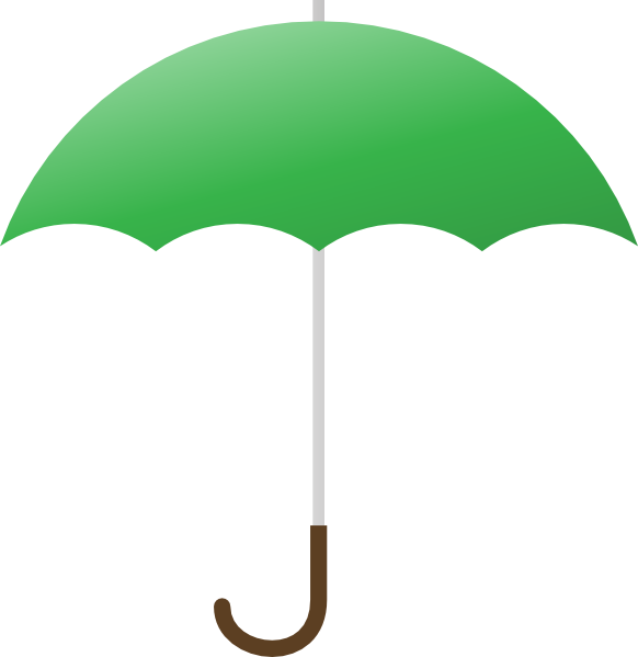 Umbrella Clipart (582x599), Png Download