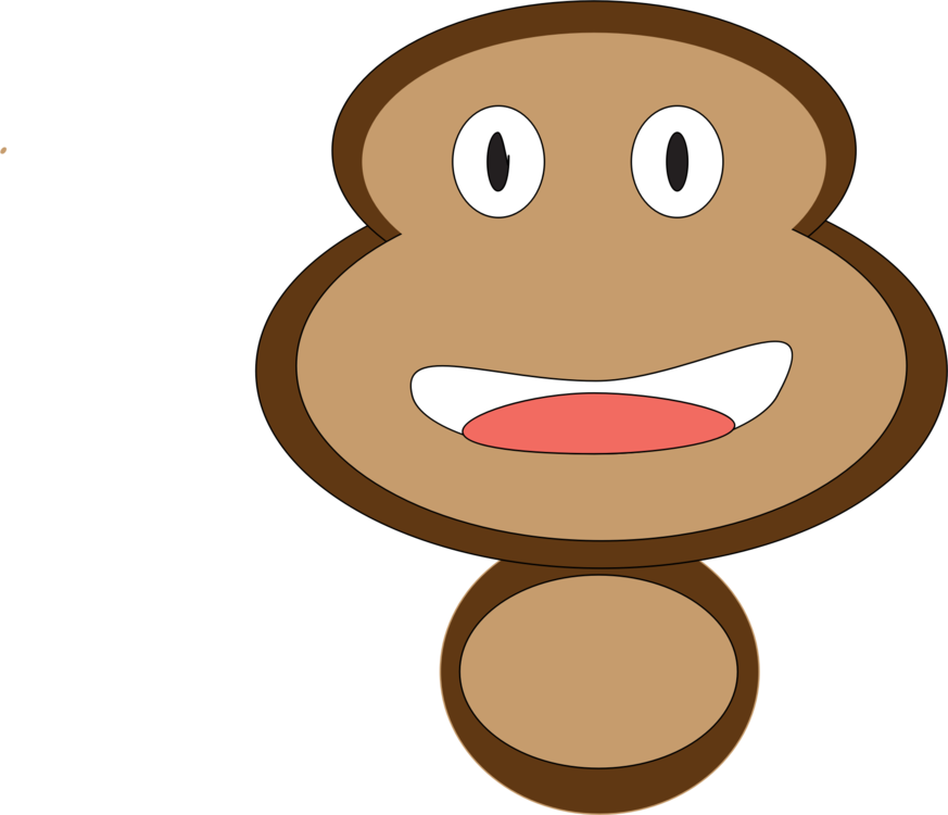 Cartoon Line Art Computer Map Mammal - Clip Art - Png Download (873x750), Png Download