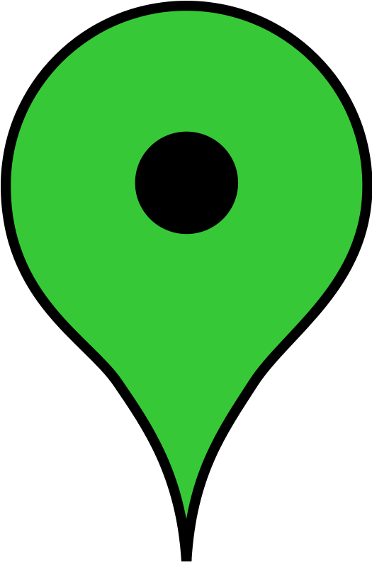 Computer Icons Download Map - Point De Repère Clipart (490x750), Png Download