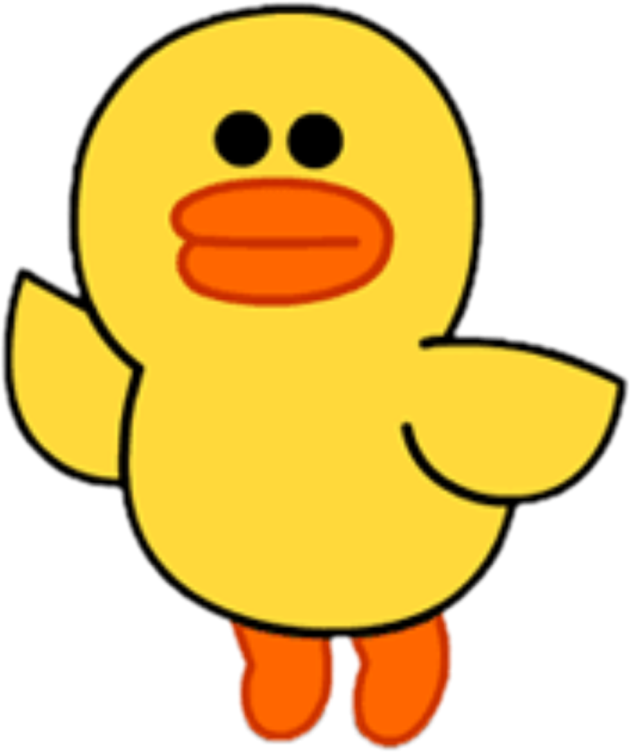Friends Clipart Bird - Sally Line Duck Or Chicken - Png Download (911x1086), Png Download