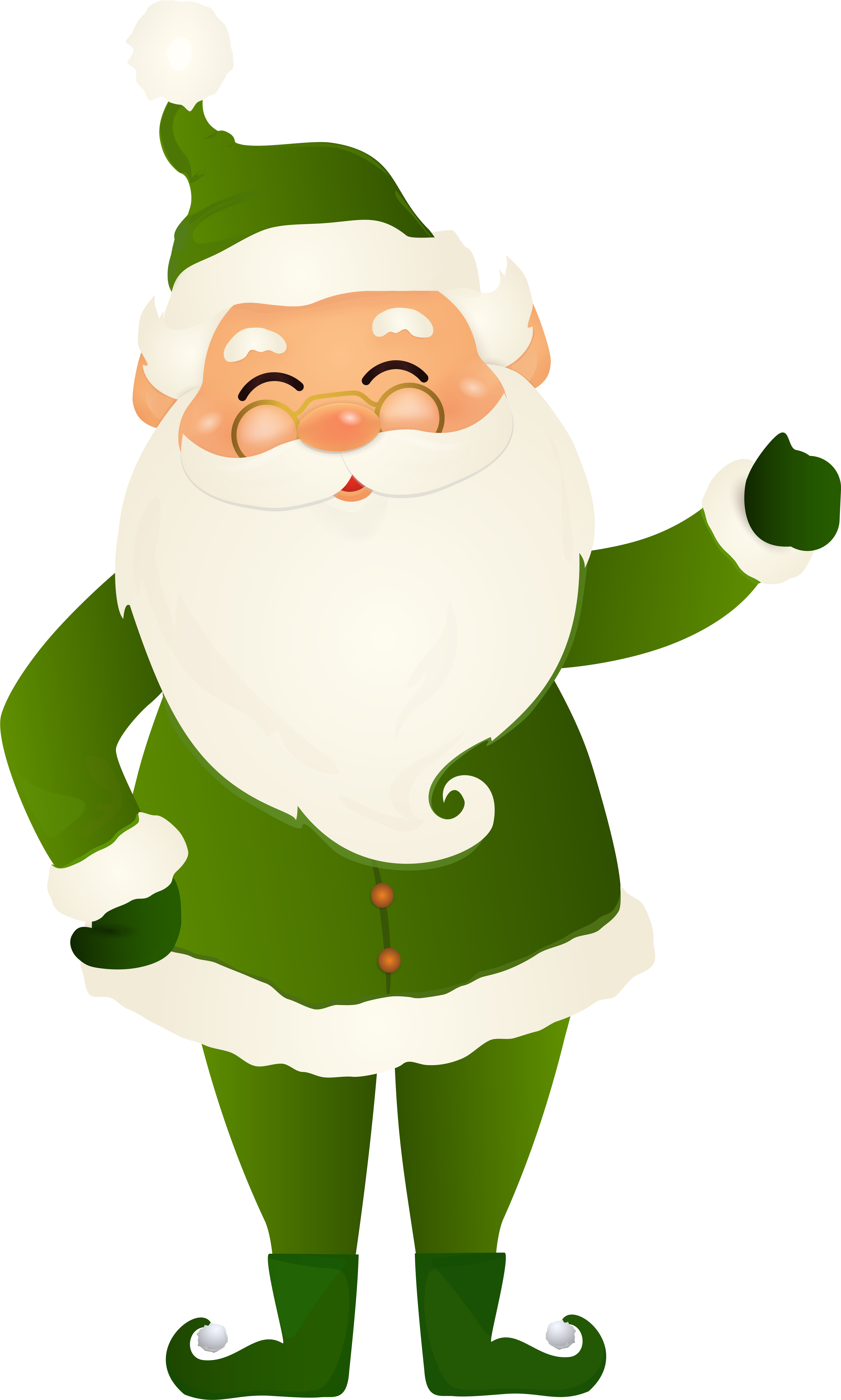 Santa Claus Clipart (4839x8000), Png Download