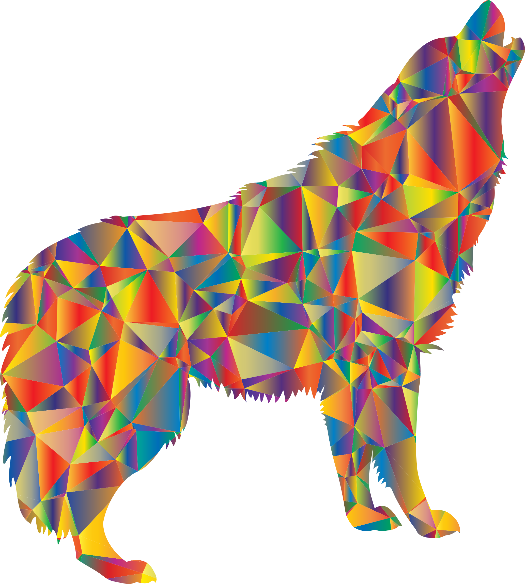 Enraged Howling Wolf Big Image Png - Jack London: The Klondike Rush Collection (the Call Clipart (2066x2300), Png Download