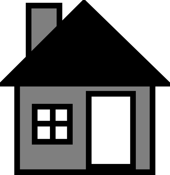 Home Clip Art - House Clip Art - Png Download (582x600), Png Download