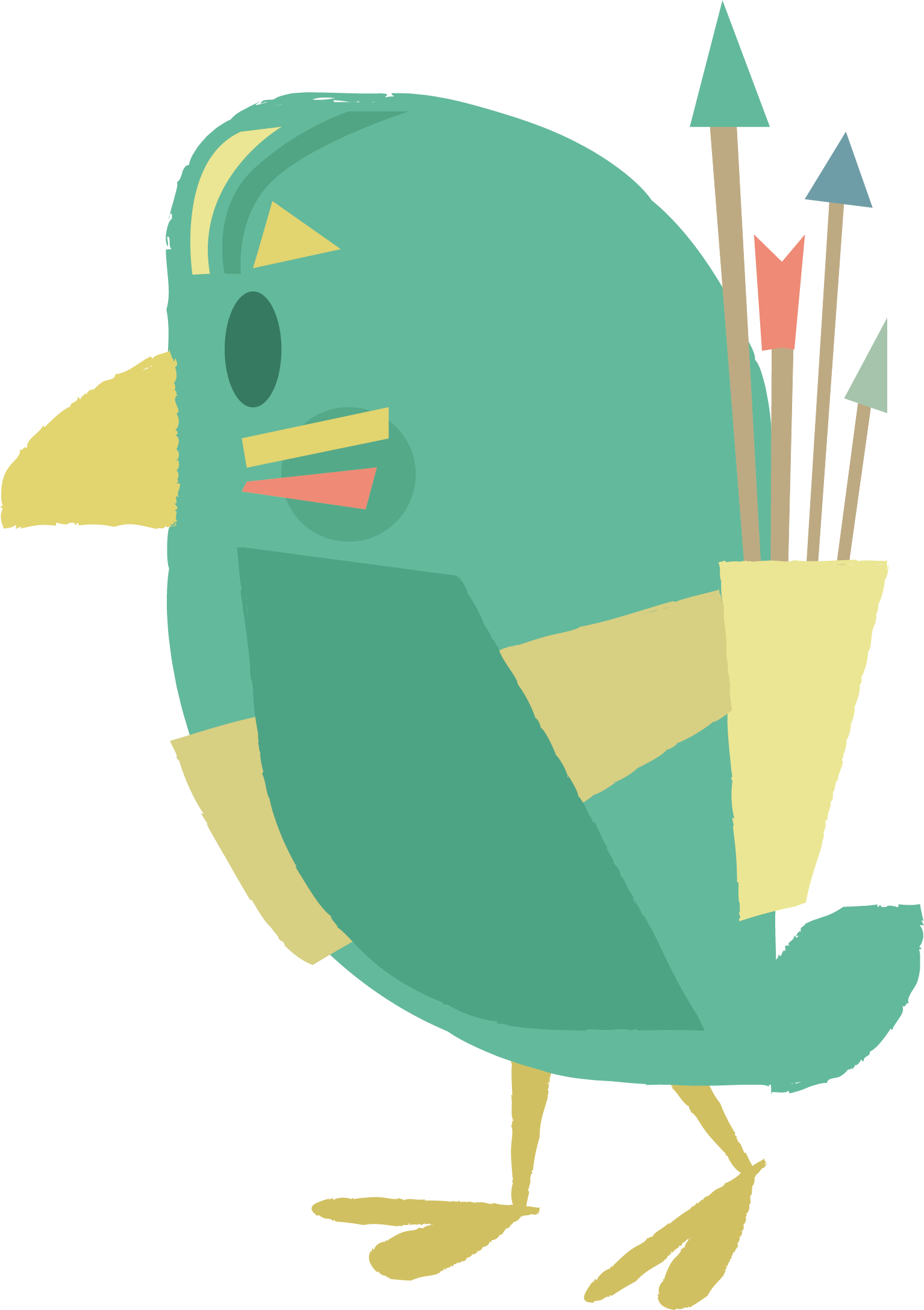 Duck Clip Art Vector - Clip Art - Png Download (1534x2175), Png Download