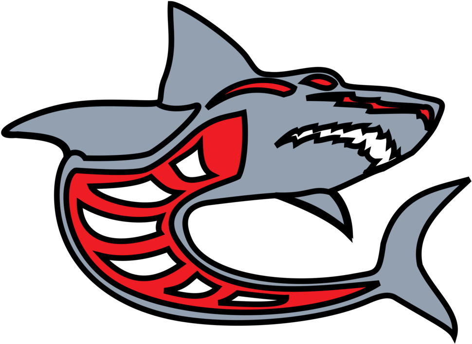 Shark Grey Red By Ashed - Shark Clip Art - Png Download (800x800), Png Download