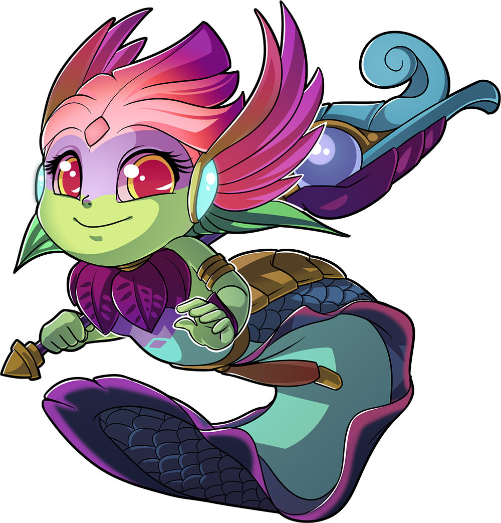 Clip Freeuse Stock River Spirit Nami Imgur - River Spirit Nami Chibi - Png Download (1000x1043), Png Download