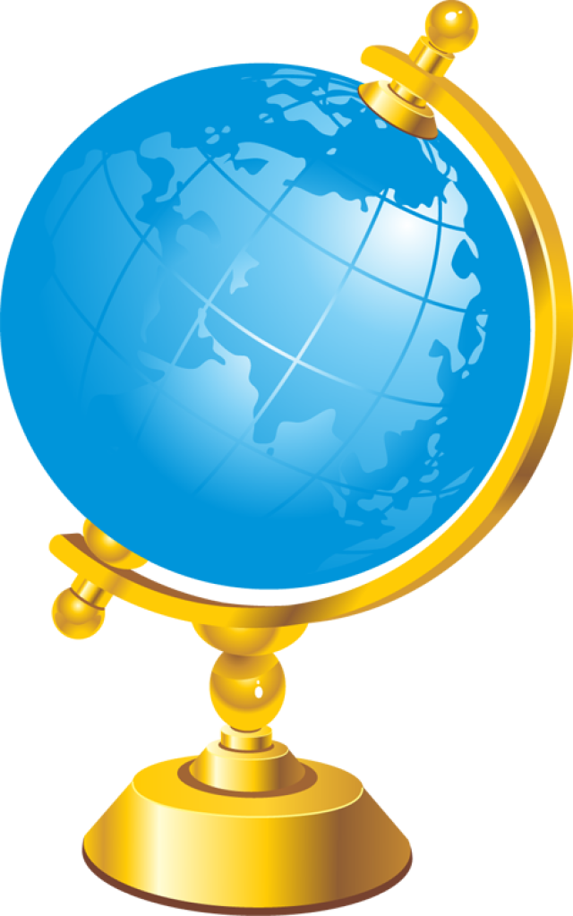 Ddp Globe Image Vector Clip Art Online Royalty Free - School Vector - Png Download (640x1023), Png Download