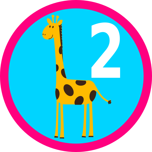 How To Set Use Giraffe Cupcake Topper 4 Clipart - Png Download (600x600), Png Download