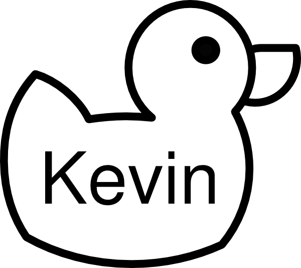 Kevin Cliparts - Kevin Ducky - Png Download (600x533), Png Download