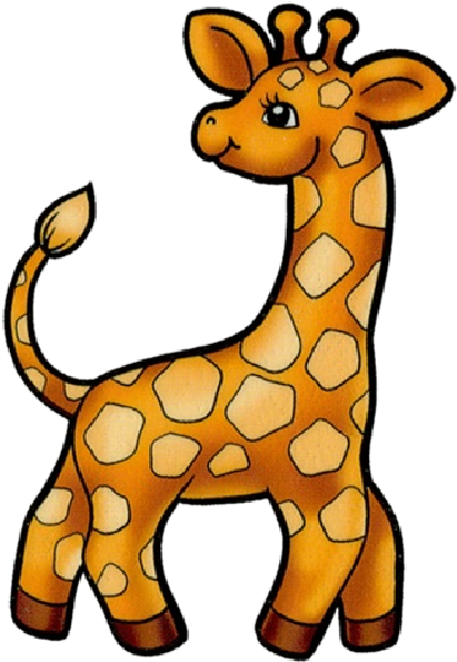 Baby Giraffe Pictures Giraffe Images Clip Art Imagenes De Unos Animales Animado Png Download Full Size Clipart 285746 Pinclipart