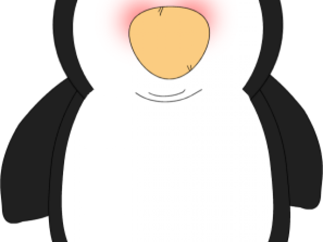 Penguin Clipart Cute Penguin - Cute Wallpapers For Desktop - Png Download (640x480), Png Download