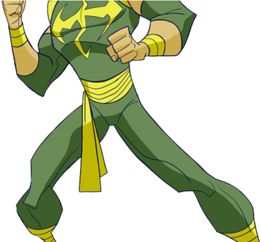Iron Man Clipart Clip Art - Iron Fist Marvel Cartoon - Png Download (640x480), Png Download