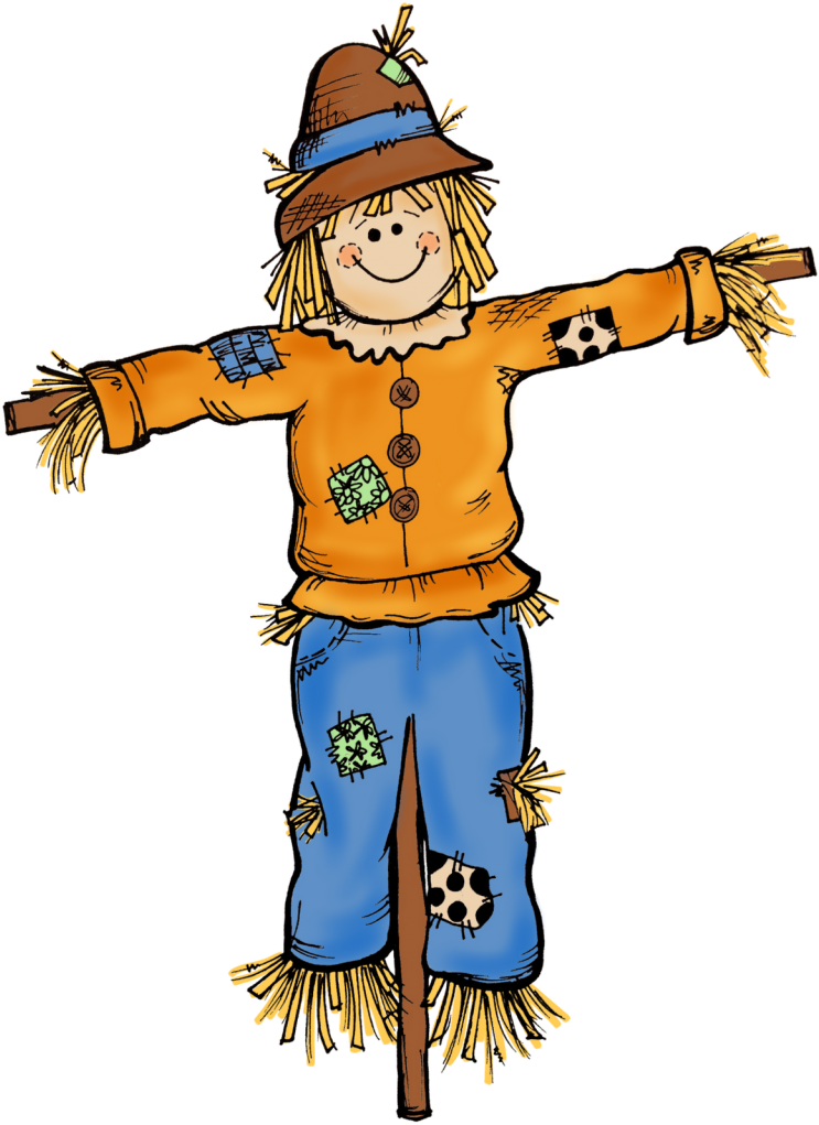 Scarecrow Clipart Free - Png Download (751x1024), Png Download