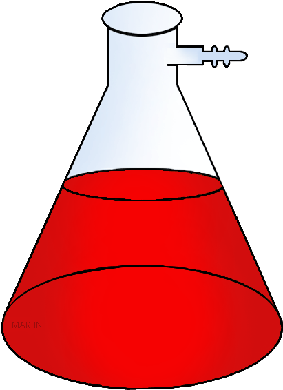 Banner Black And White Stock Chemistry Clipart Free - Filtering Flask Clipart - Png Download (511x648), Png Download