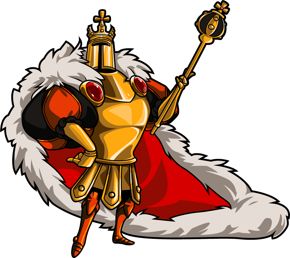 Knight Clipart World History - King Knight Shovel Knight - Png Download (1000x889), Png Download