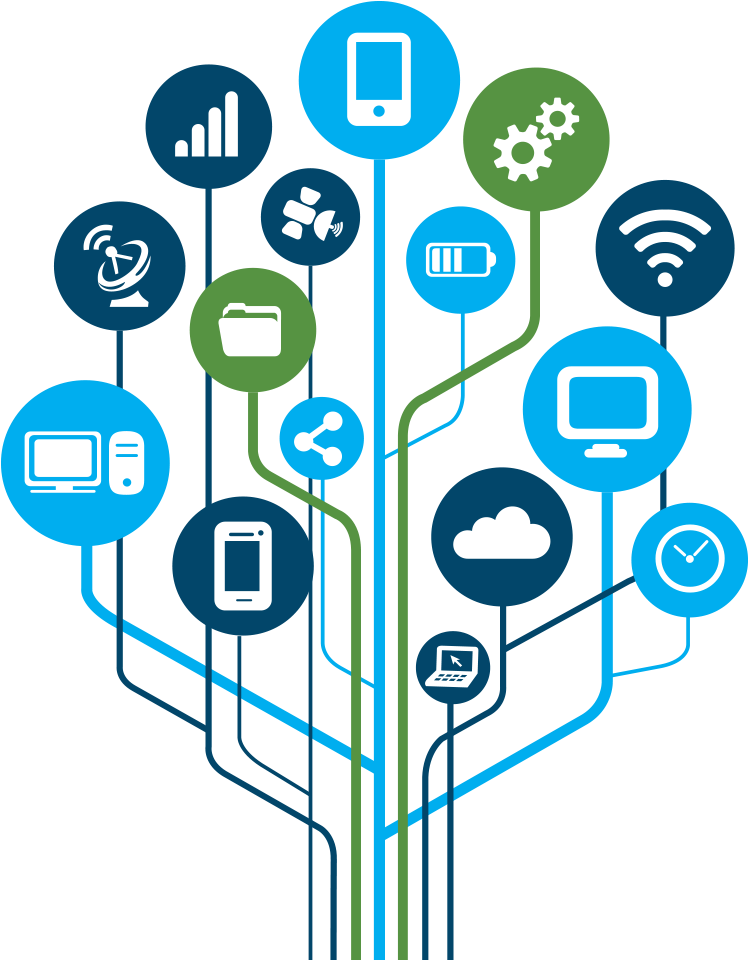 Transparent Images All Clip Art Free - Technology Clipart Png (1102x1011), Png Download