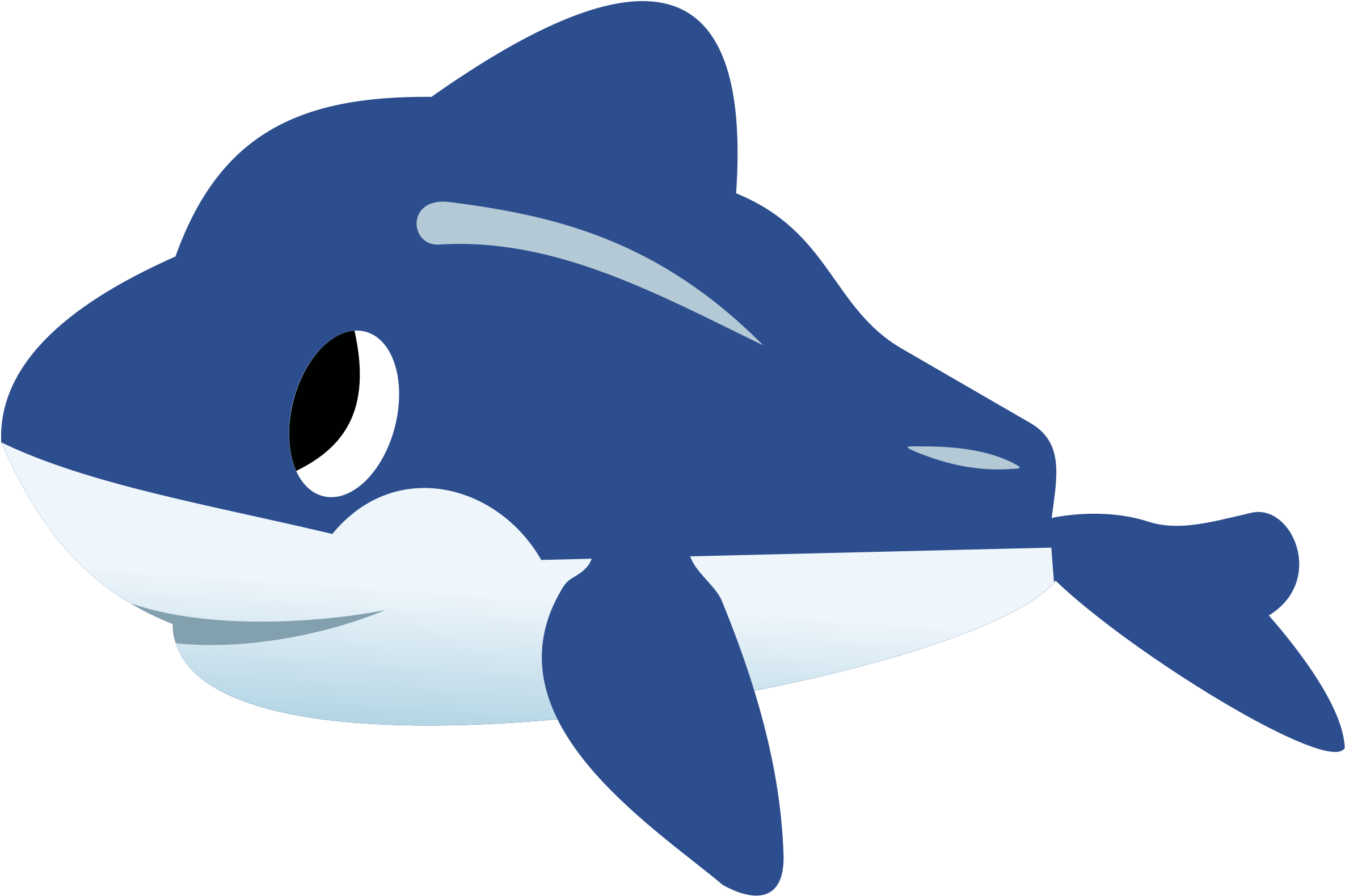Clip Arts Related To - Custom Baby Whale Shower Curtain - Png Download (2400x1609), Png Download