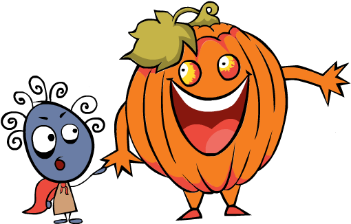 Celebration Halloween Clipart - Cartoon - Png Download (545x792), Png Download