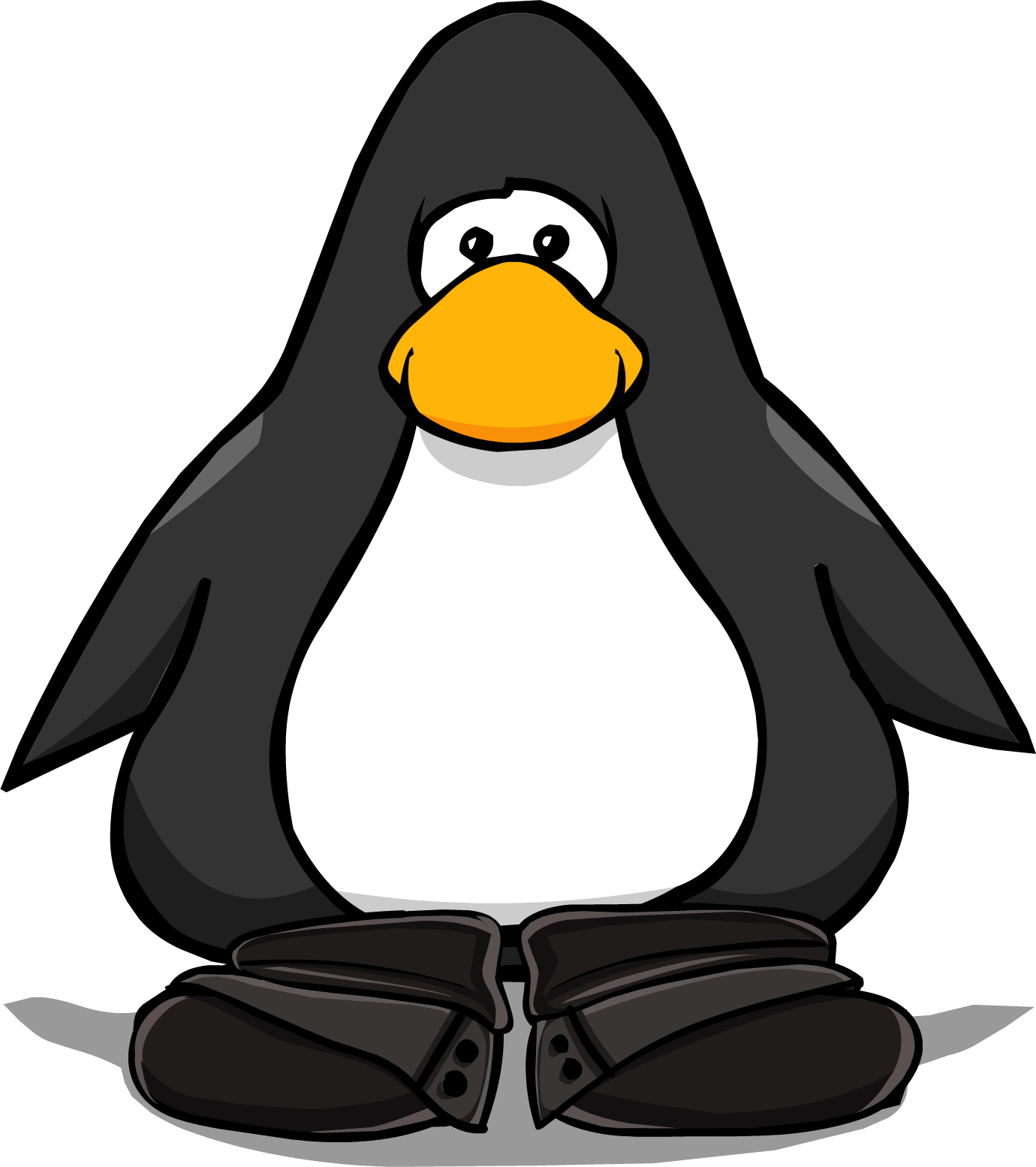 Nautical Boots Pc - Fuzzy Boots Club Penguin Clipart (1380x1554), Png Download