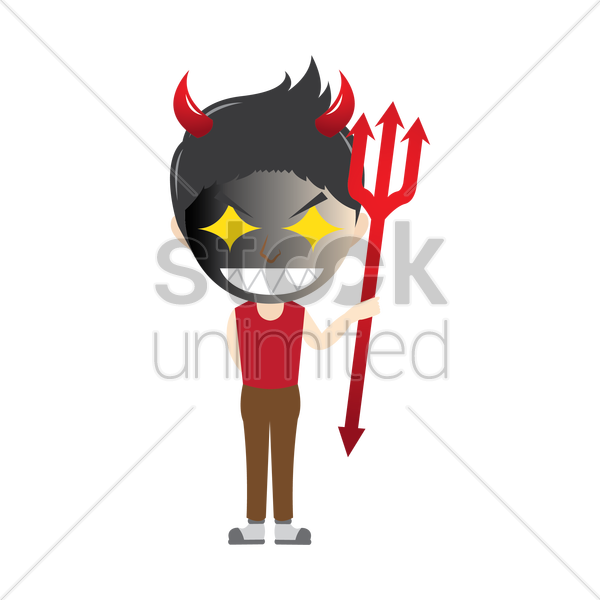 Devil Clipart Devil Demon Person - Design - Png Download (600x600), Png Download