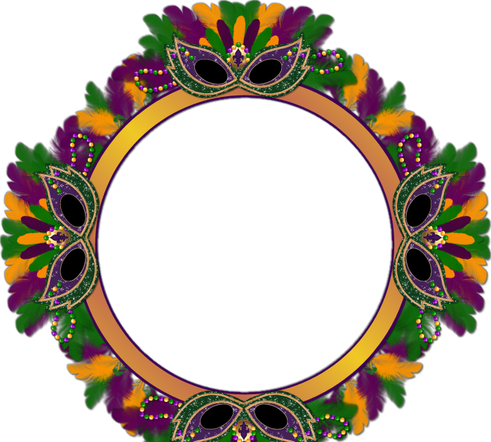 Transparent Mardi Gras Whimsy Clipart (700x630), Png Download