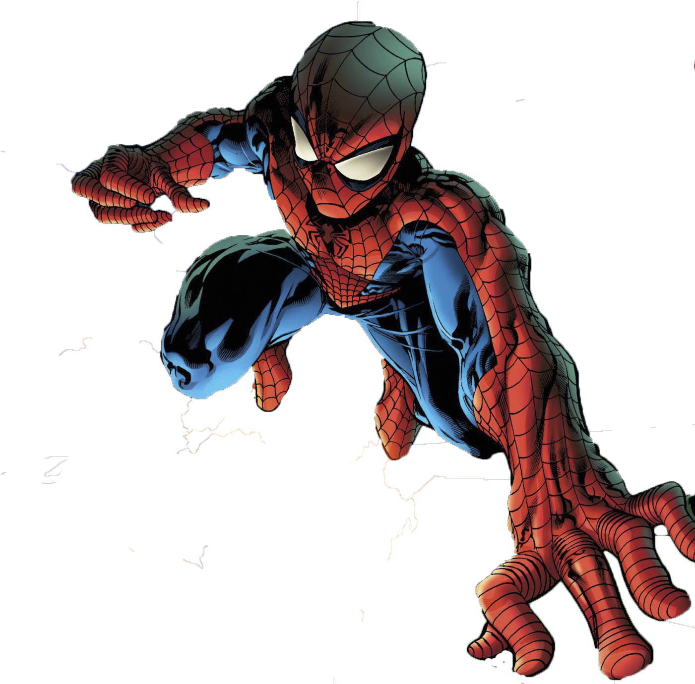 Man Clint Barton Deadpool Comics Render Spiderman - Spider Man Comic Render Clipart (1400x1387), Png Download