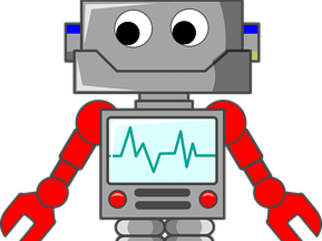 Science Clipart Robot - Robot Asthma Emergency Kit Travel Accessories Bag, - Png Download (640x480), Png Download