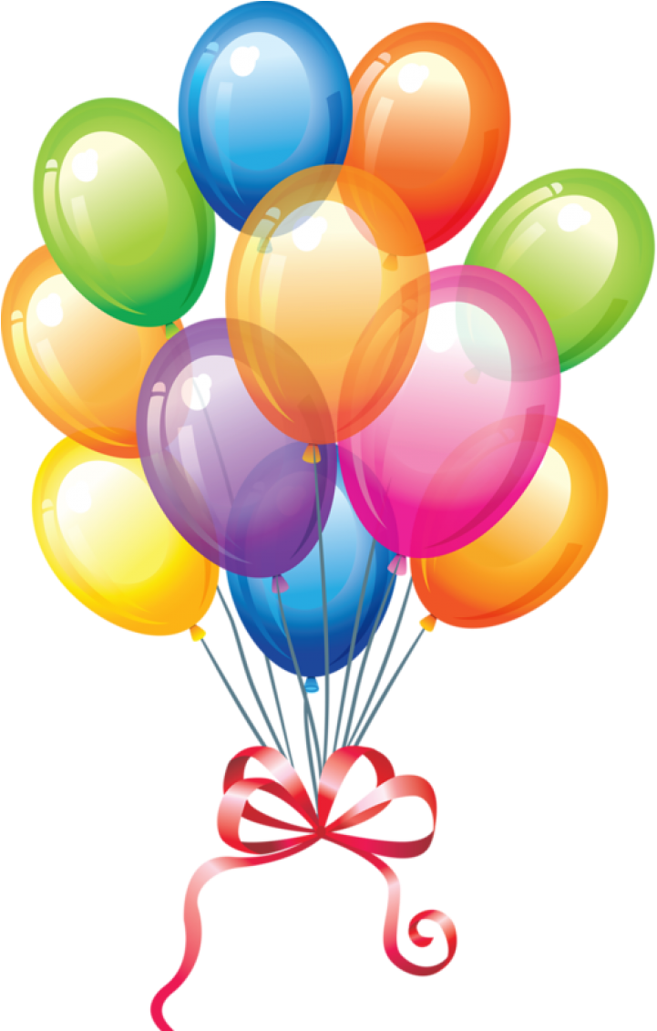 Birthday Balloons Free Birthday Balloon Clip Art Clipart - Balloons Clipart - Png Download (515x800), Png Download