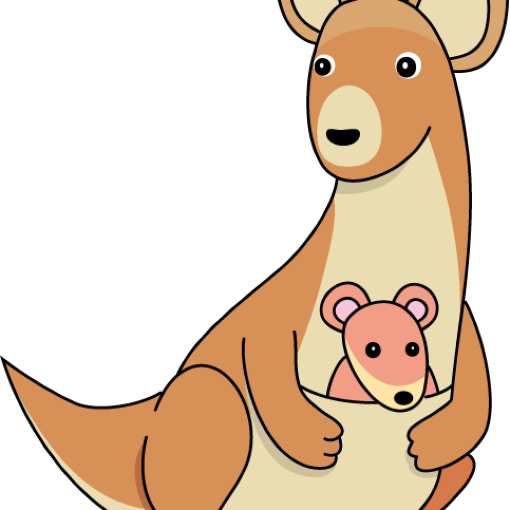 Santa Hatenylo Com Clipartix - Kangaroo Clipart - Png Download (1024x1024), Png Download