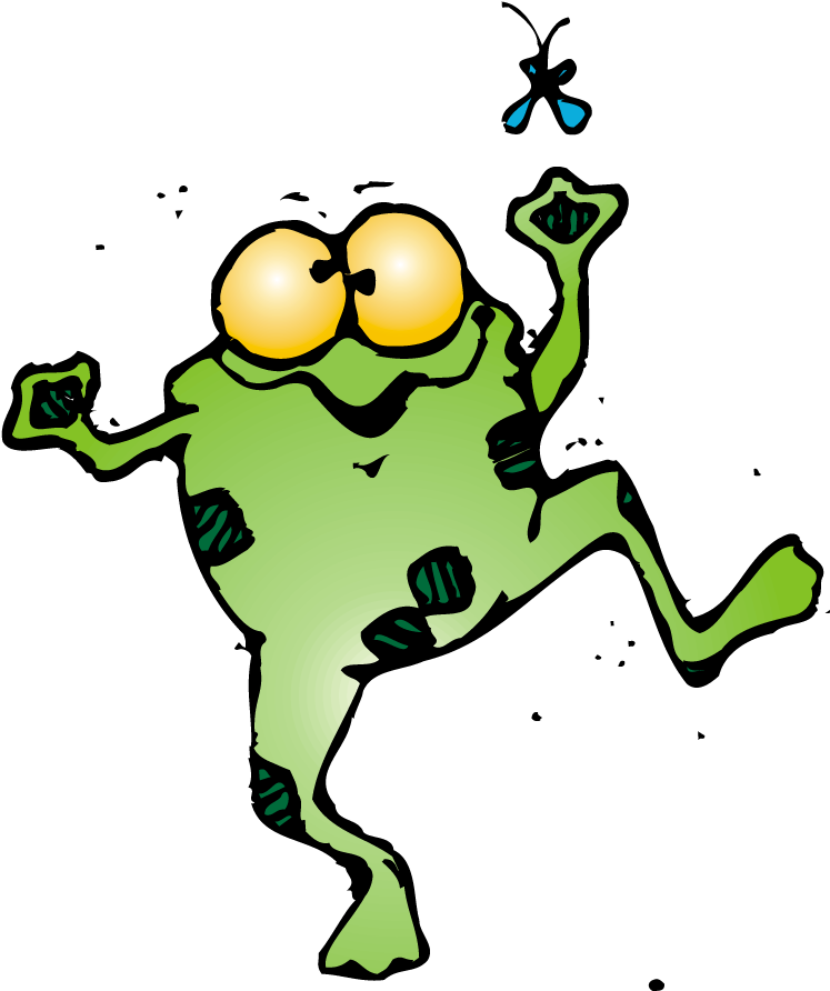 February - Melonheadz Frog Clipart - Png Download (754x900), Png Download